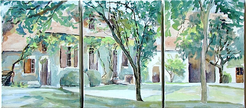 Embraud (acrylique, Roselyne Sylvain)